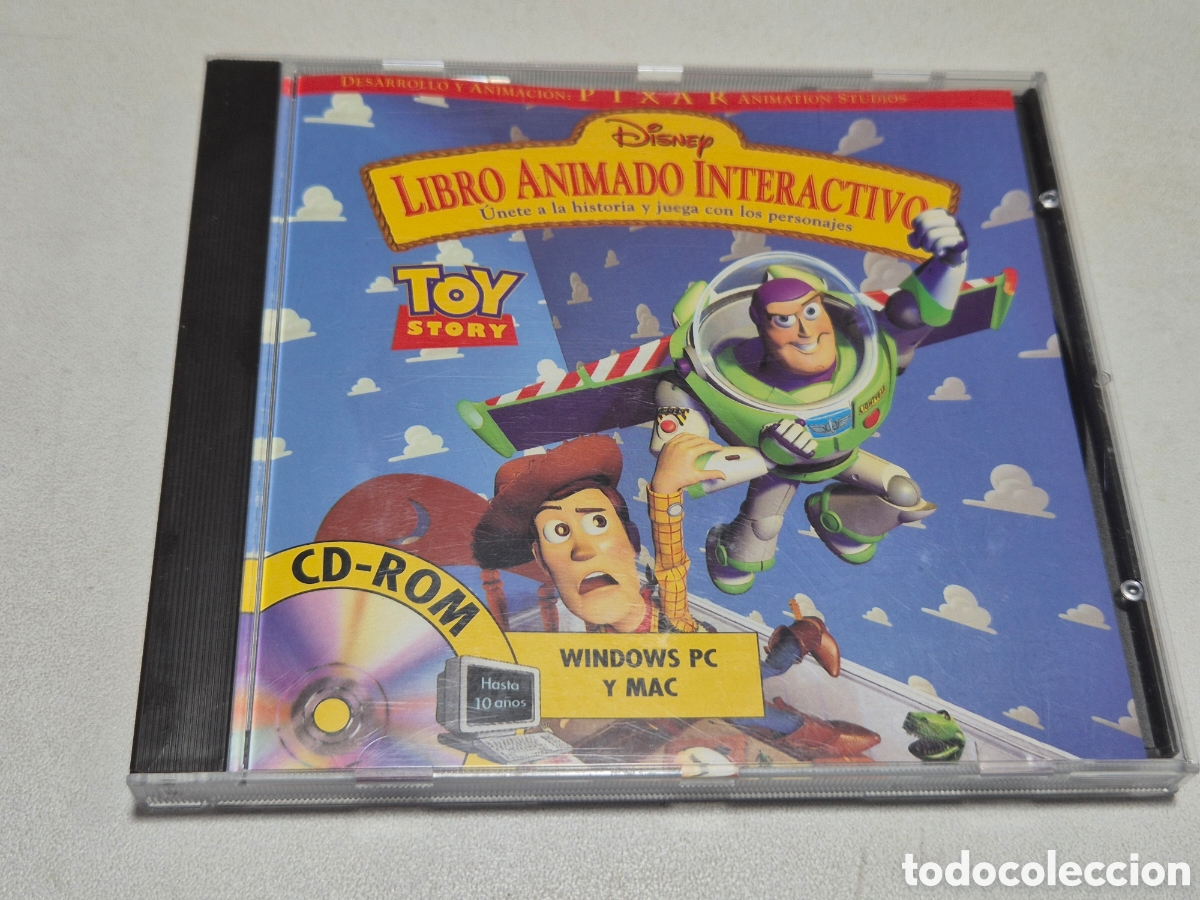 Videojuegos y Consolas: Toy Story Libro Animado Interactivo . Pc Cd-Rom Espa&ntilde;a