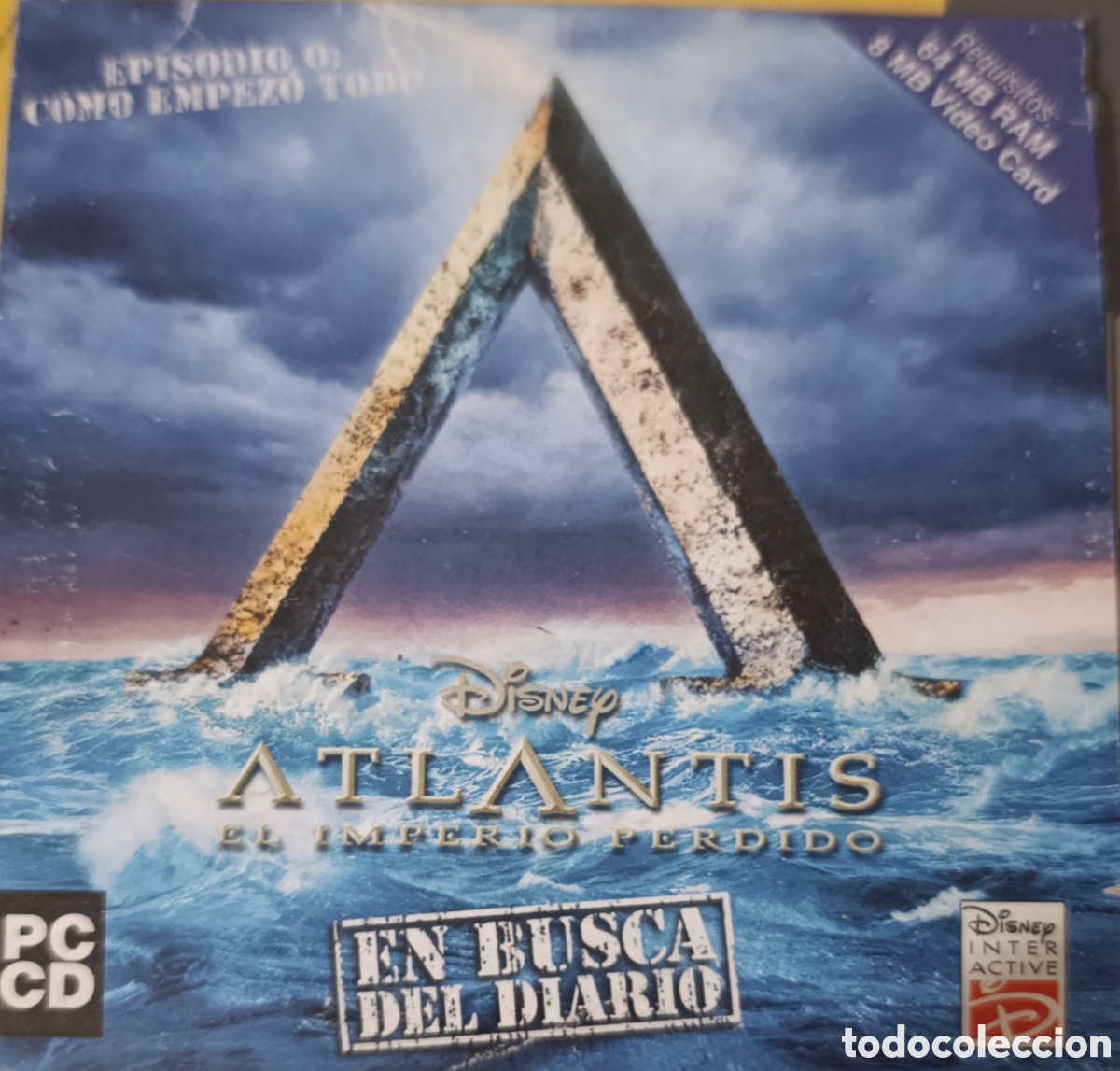 Videojuegos y Consolas: PC CD Disney Atlantis: El Imperio Perdido - En Busca del Diario (Episodio 0)