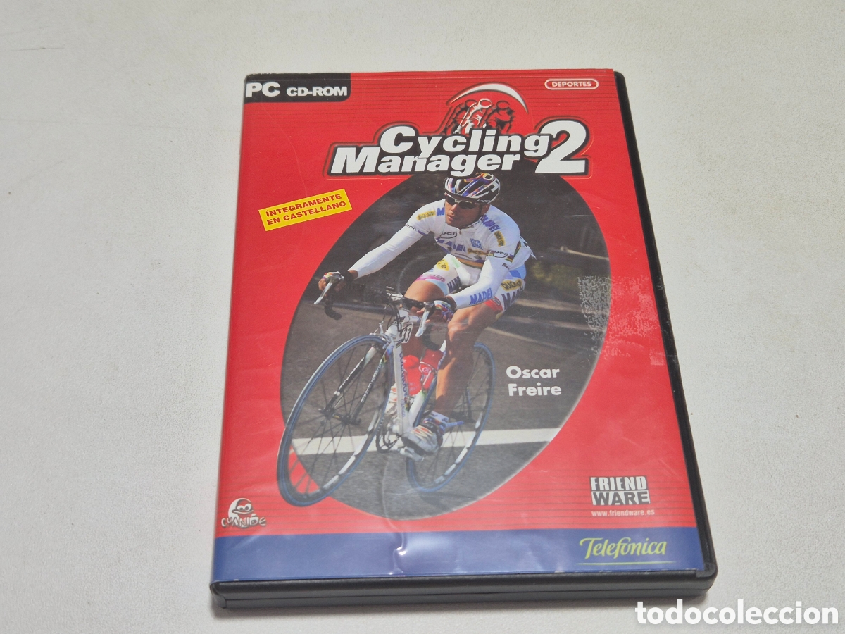 Videojuegos y Consolas: Cycling MAnager 2 Oscar Freire . Promocion Telefonica . Cd-Rom Espa&ntilde;a
