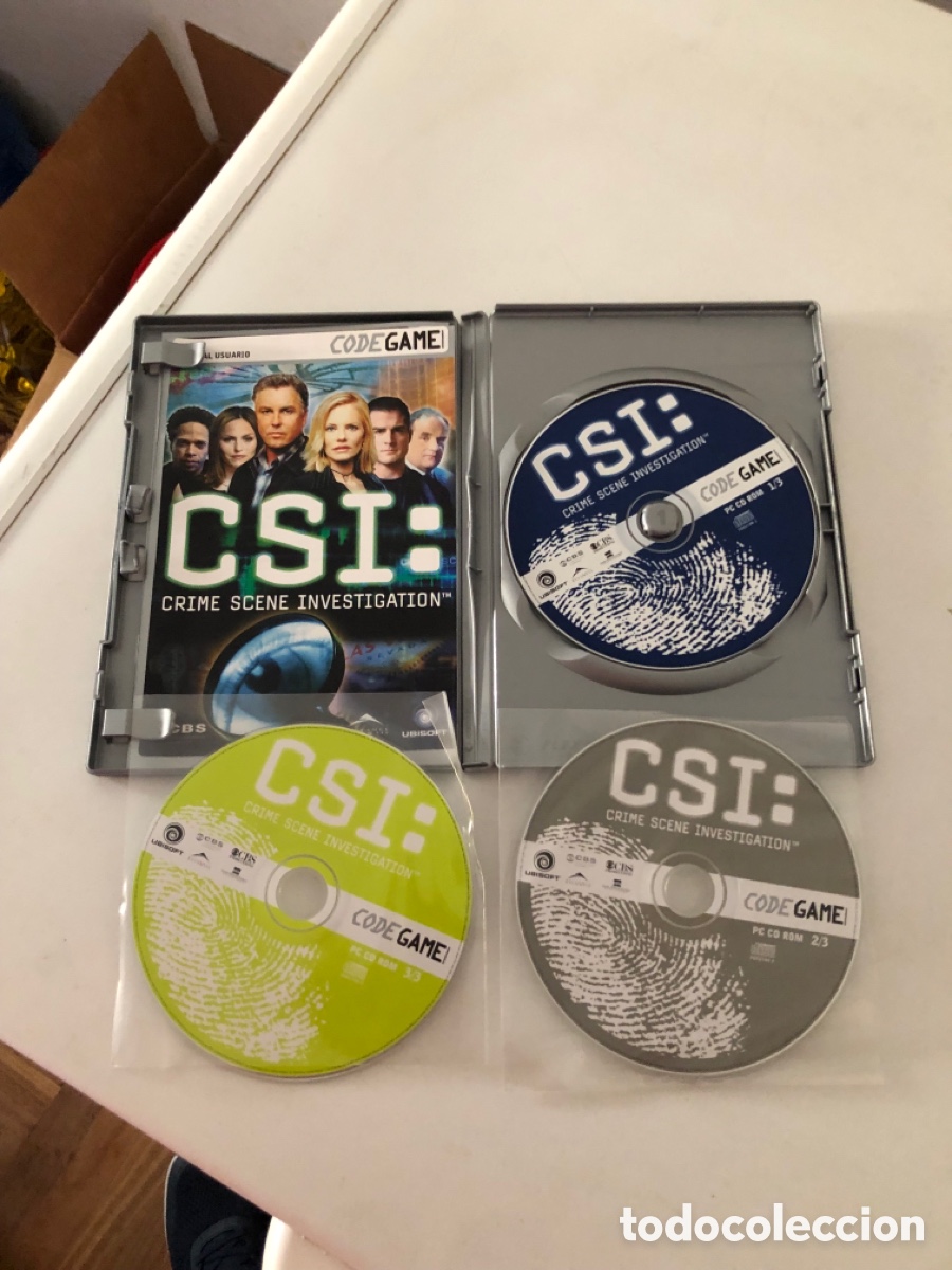Videojuegos y consolas: Csi: Crime Scene Investigation Pc Cd Rom - Foto 2