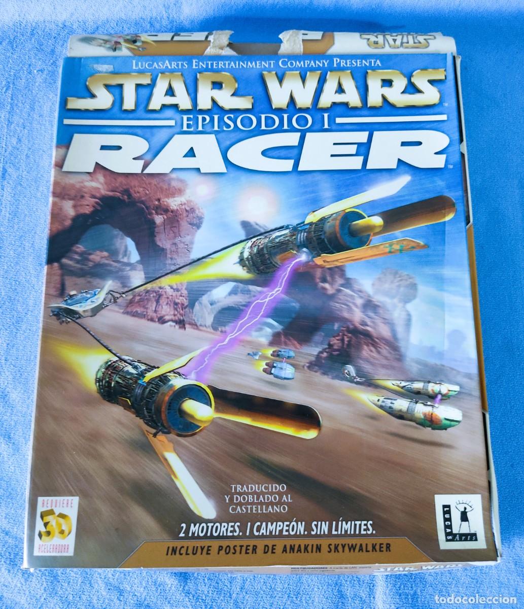Videojuegos y Consolas: STAR WARS EPISODIO I RACER PC EDICION LIMITADA EN CAJA GRANDE