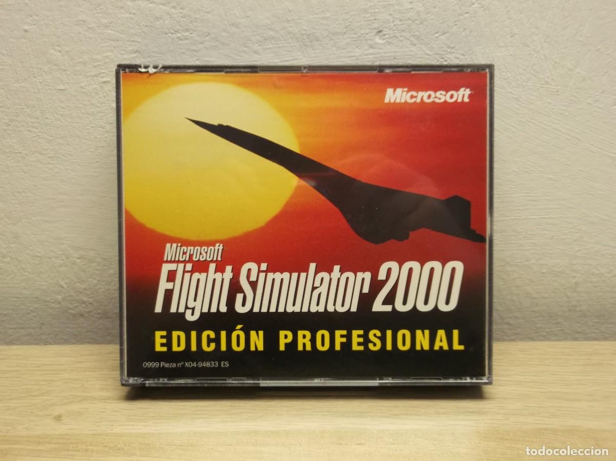 Videojuegos y consolas: MICROSOFT FLIGHT SIMULATOR 2000 EDICION PROFESIONAL 3CD PC - Foto 1
