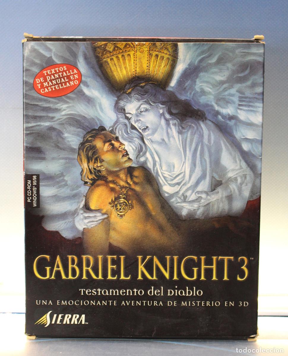 Videojuegos y Consolas: Videojuego PC: Gabriel Knight 3. Testamento del Diablo. 1999.