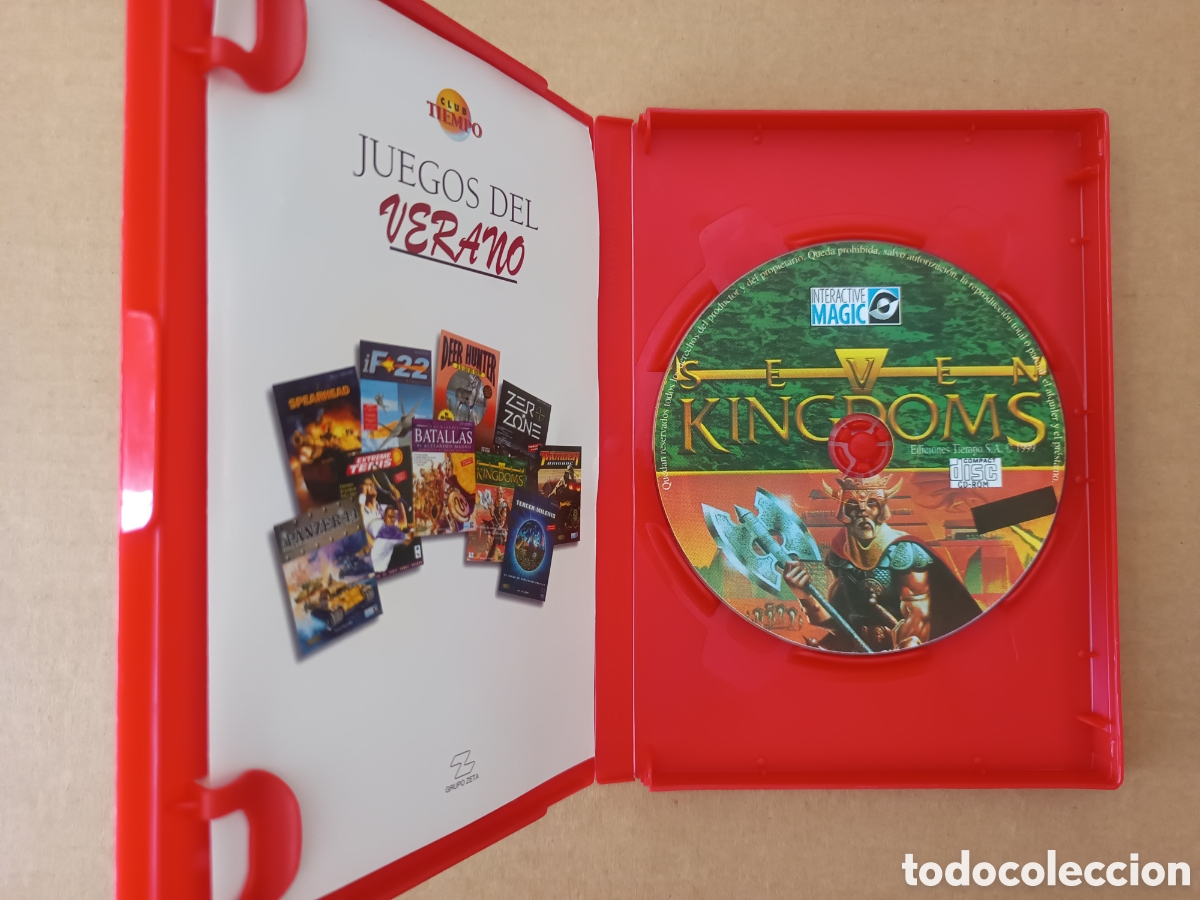 Videojuegos y consolas: Juego PC CD-Rom Seven Kingdoms (English Software/Interactive Magic/Friendware, 1997). - Foto 3