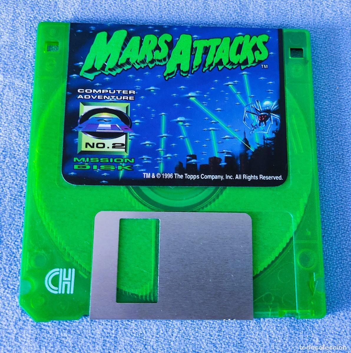 Videojuegos y consolas: MISSION DISK MARS ATTACKS A&Ntilde;O 1996 - Foto 1