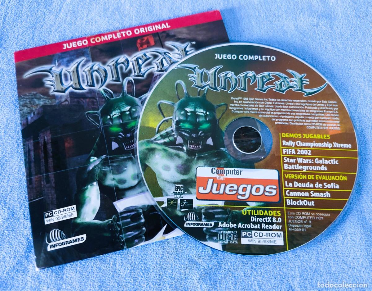 Videojuegos y consolas: JUEGO COMPLETO ORIGINAL UNREAL PARA PC - Foto 3