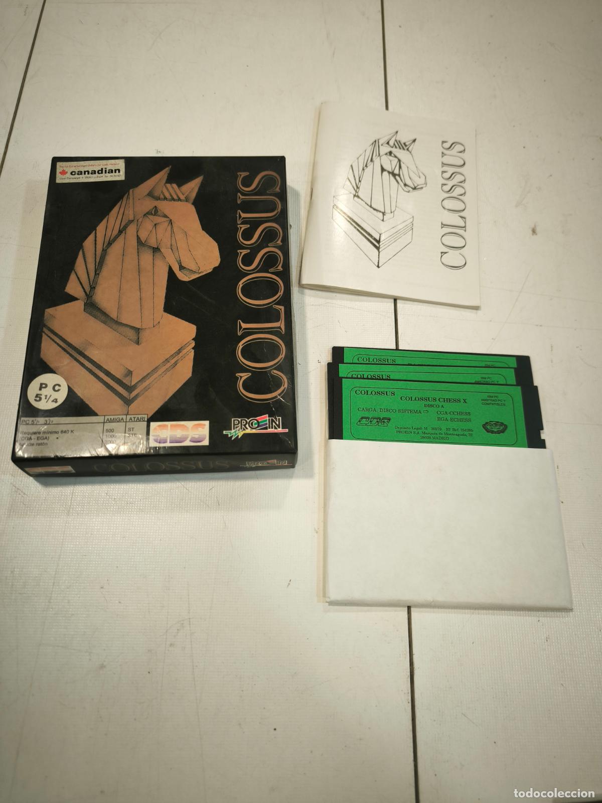 Videojuegos y Consolas: PC 5 1/4 COLOSSUS CAJA GRANDE