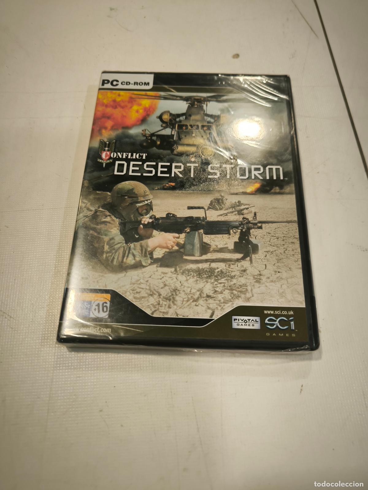Videojuegos y Consolas: PC CD-ROM DESERT STORM PRECINTADO