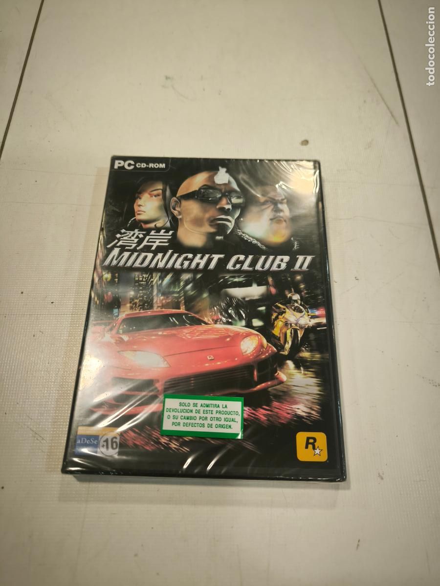 Videojuegos y Consolas: PC CD-ROM MIDNIGHT CLUB II PRECINTADO