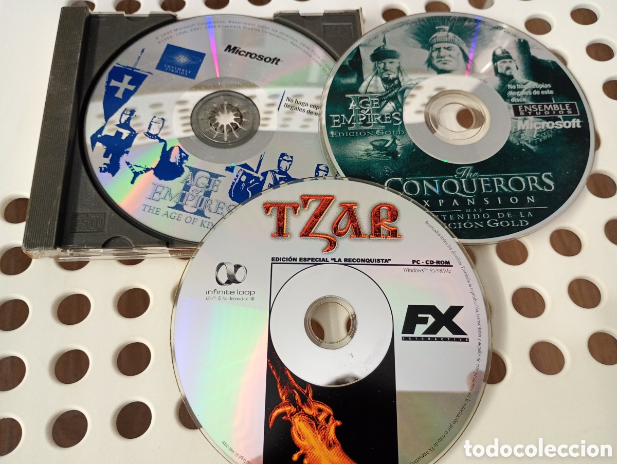 Videojuegos y Consolas: Lote 3 juegos PC solo discos