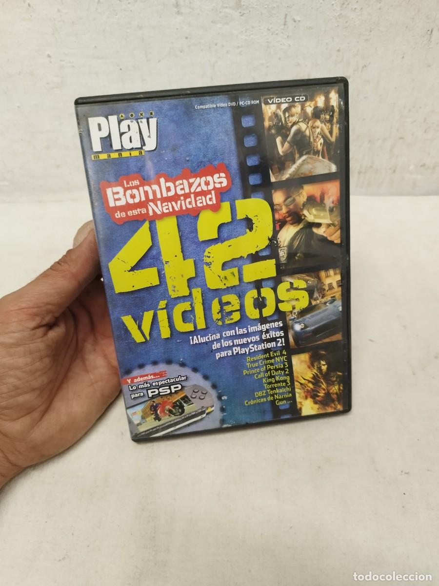 Videojuegos y Consolas: PLAY MANIA, 42 VIDEOS, PLAYSTATION 2, PSP. DVD/pc-cd rom. En muy buen estado.