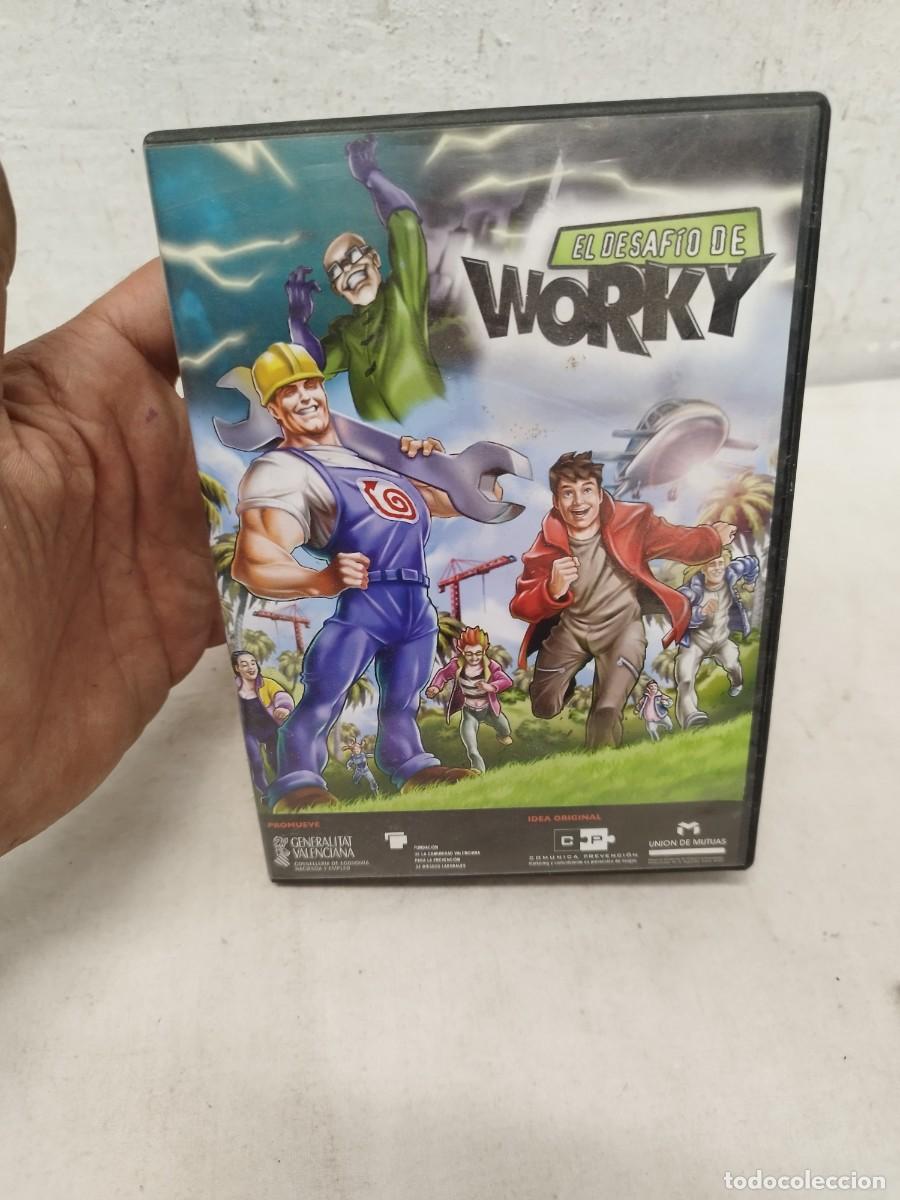 Videojuegos y Consolas: El Desaf&iacute;o de Worky para PC, lanzado alrededor de 2003-2005 por la Generalitat Valenciana.