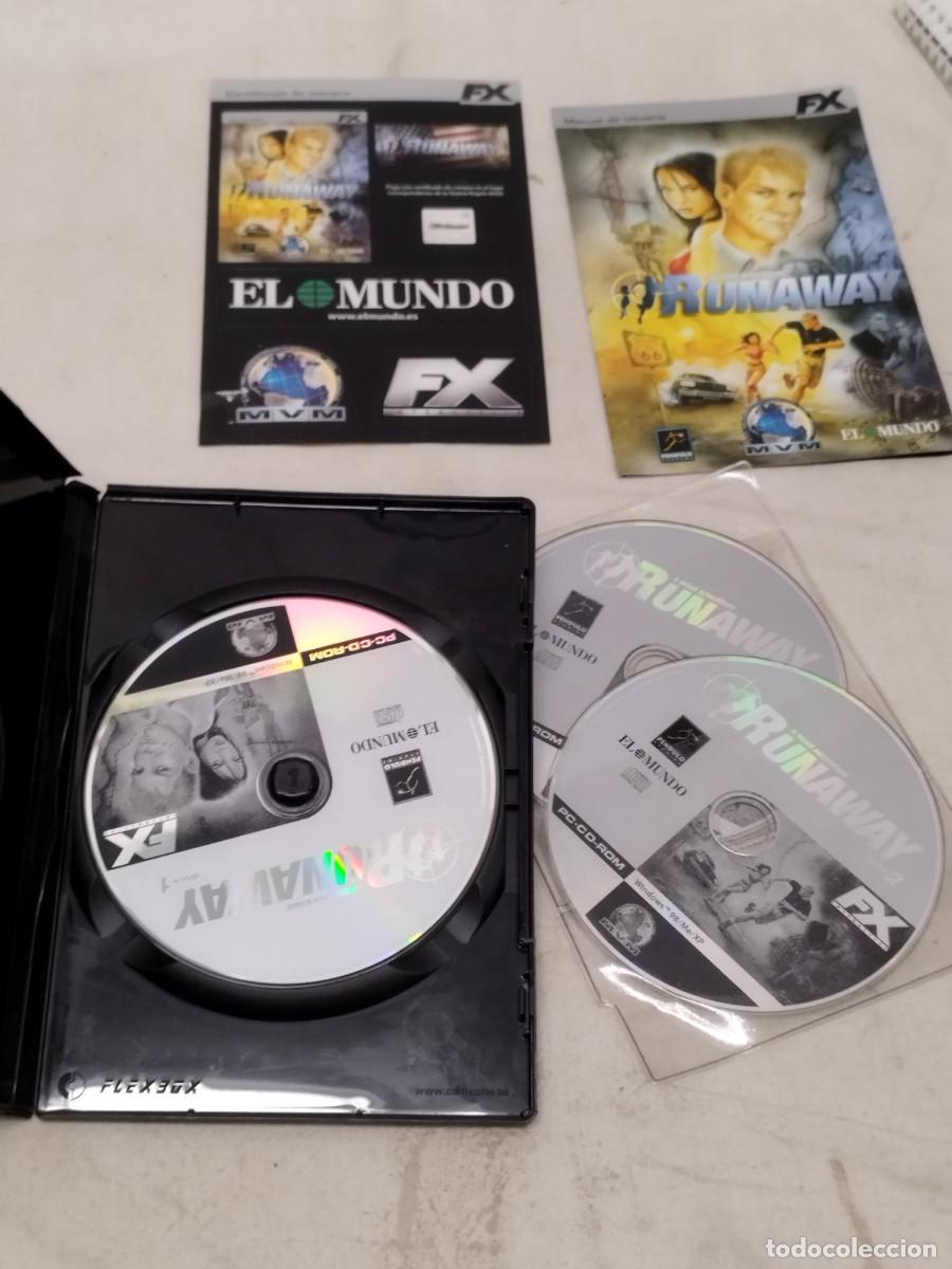 Video Games and Consoles: Videojuego Runaway. Juego PC. PAL/ES. Tres discos.