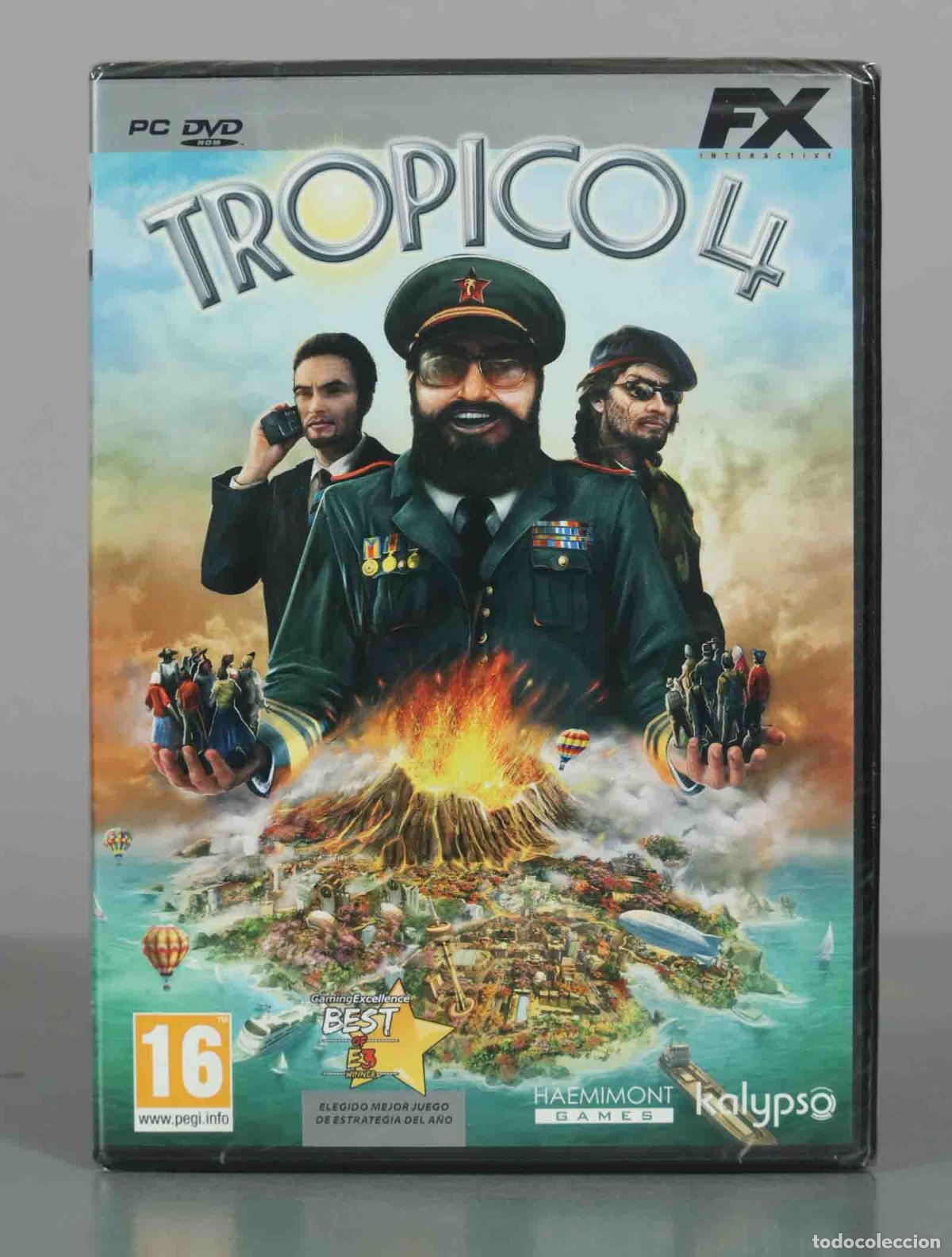 Videojuegos y Consolas: PC DVD-ROM. Tropico 4 - Haemimont Games - Kalypso PRECINTADO