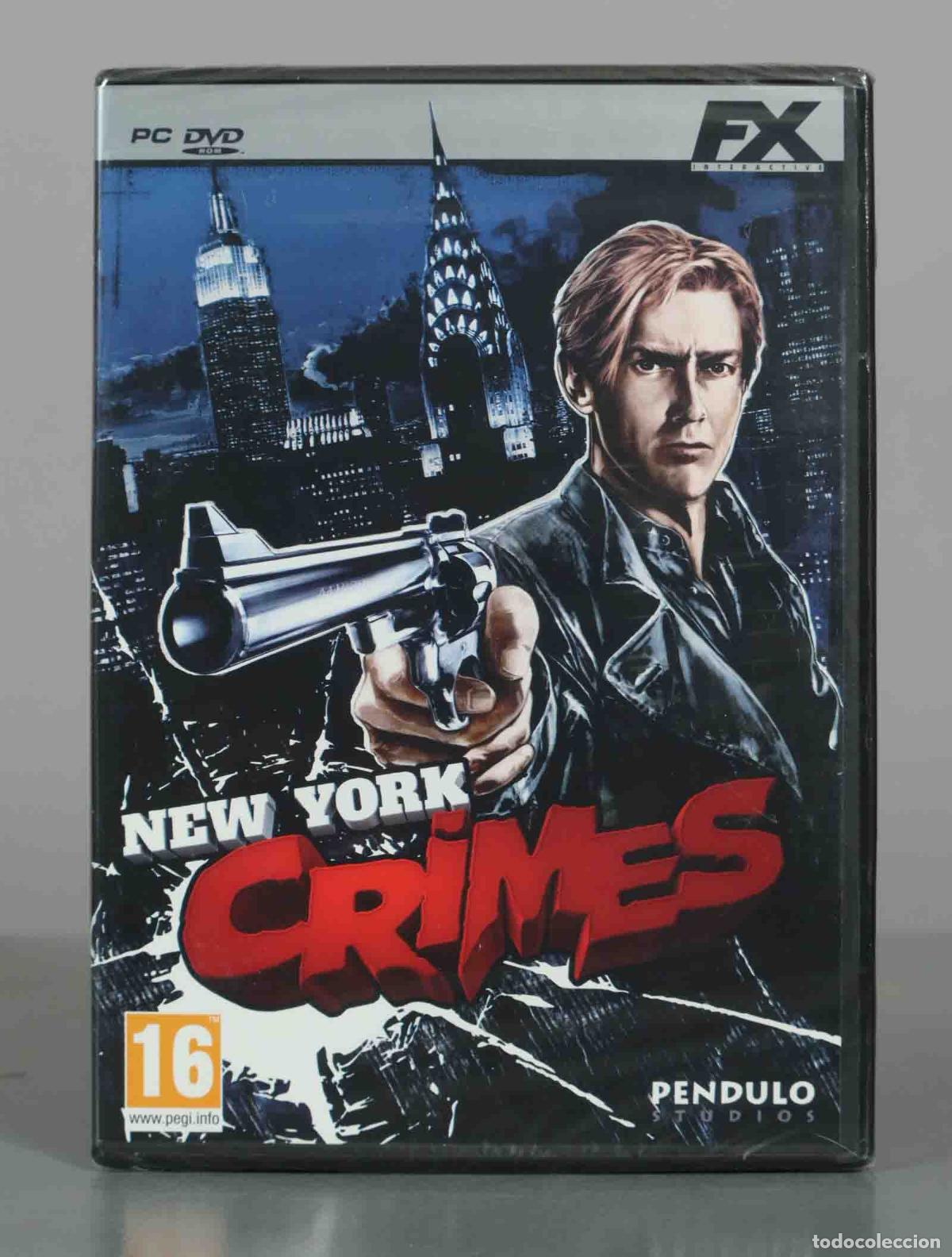 Videojuegos y consolas: PC DVD-ROM. New York Crimes - Pendulo Studios PRECINTADO - Foto 1