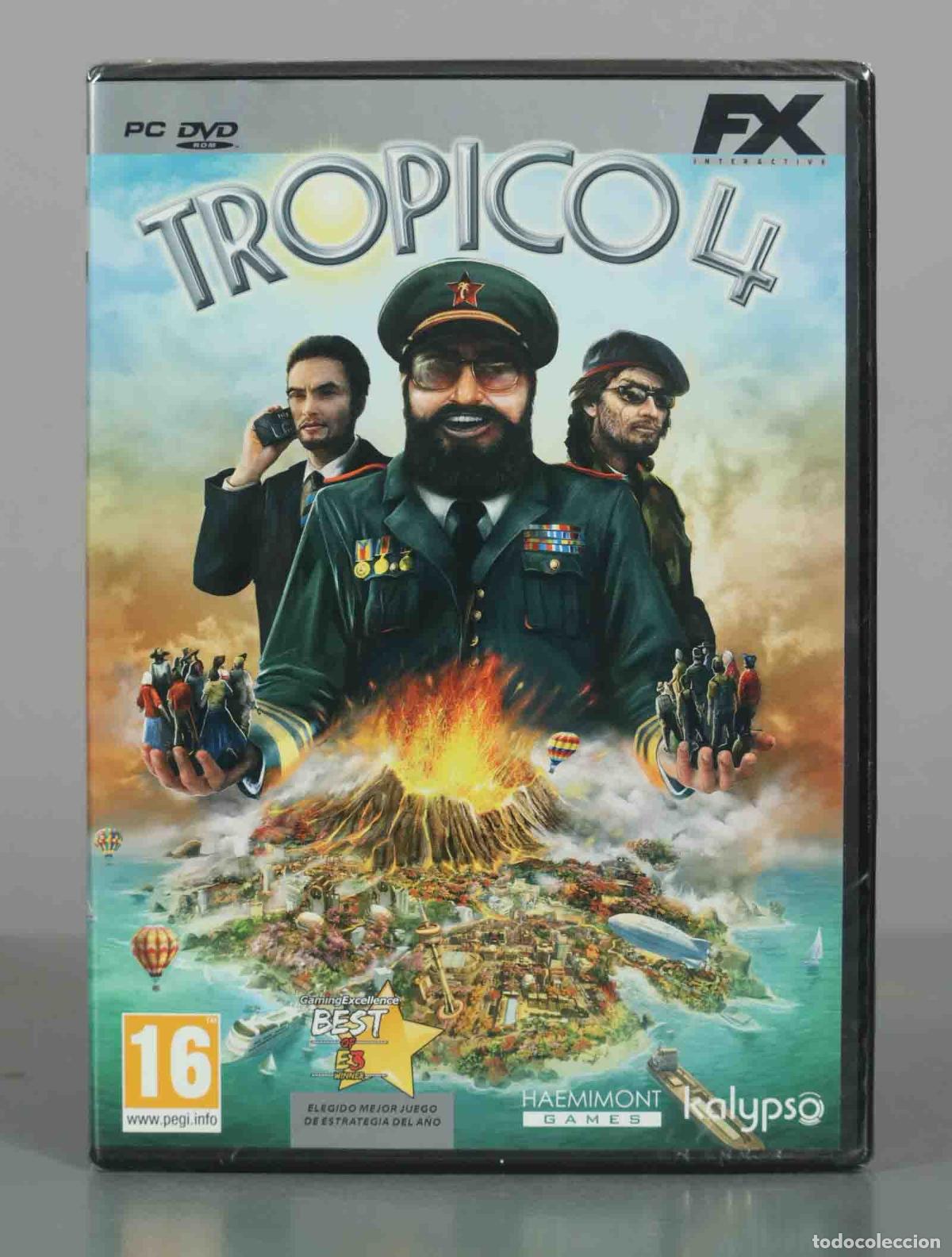 Videojuegos y Consolas: PC DVD-ROM. Tropico 4 - FX Interactive - Haemimont Games - Kalypso