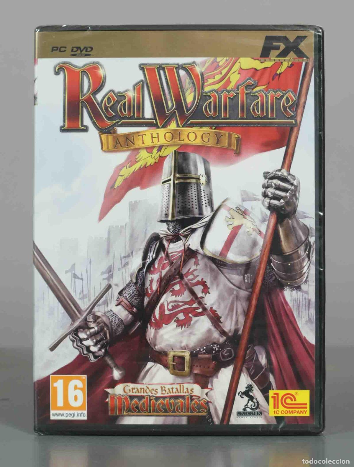 Videojuegos y Consolas: PC DVD-ROM. Real Warfare Anthology - Grandes Batallas Medievales PRECINTADO