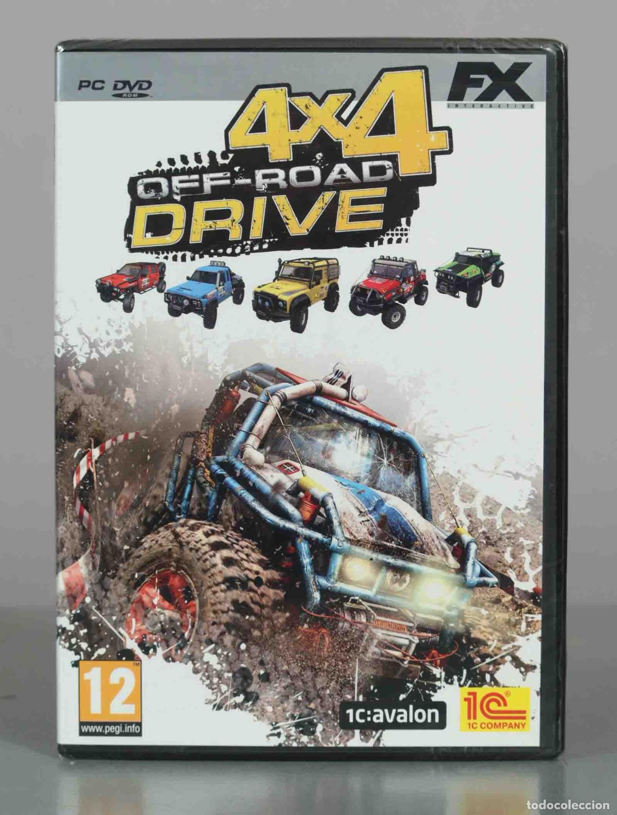 Videojuegos y Consolas: PC DVD-ROM. 4x4 Off-Road Drive - 1C-Avalon - FX Interactive PRECINTADO