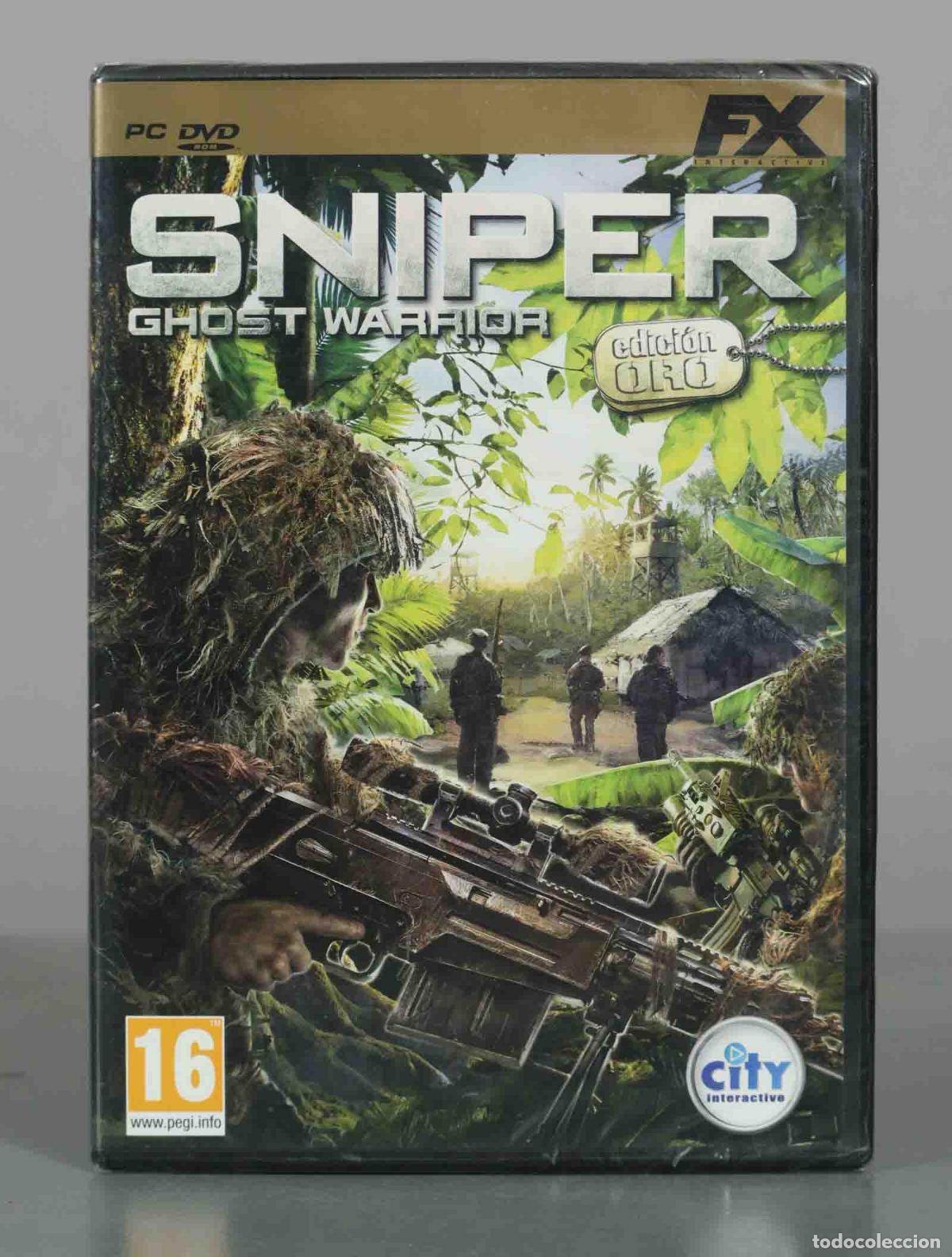Videojuegos y consolas: PC DVD-ROM. Sniper: Ghost Warrior - Edici&oacute;n Oro - FX Interactive PRECINTADO - Foto 1