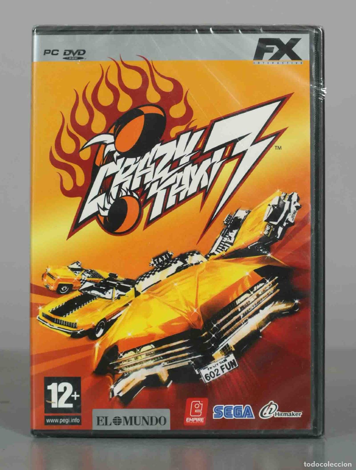 Videojuegos y Consolas: PC DVD-ROM. Crazy Taxi 3: High Roller - SEGA, Hitmaker - FX Interactive PRECINTADO