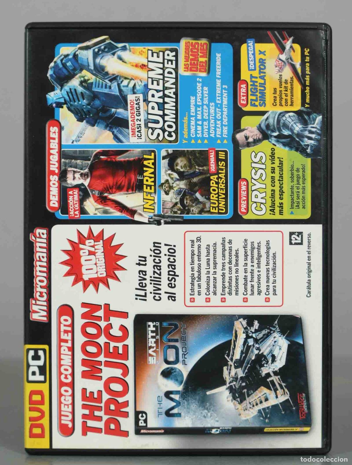 Videojuegos y Consolas: PC DVD-ROM. The Moon Project - Earth 2150 - Microman&iacute;a