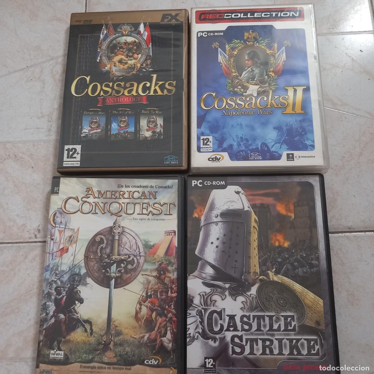 Videojuegos y Consolas: Lote juegos estrategia de pc