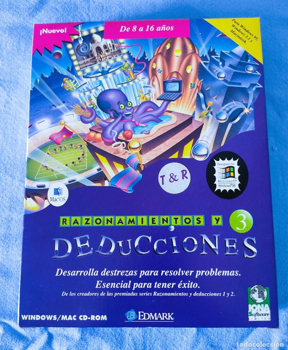 Videojuegos y Consolas: RAZONAMIENTOS Y DEDUCCIONES PARA PC EN ESTUCHE GRANDE CARTON