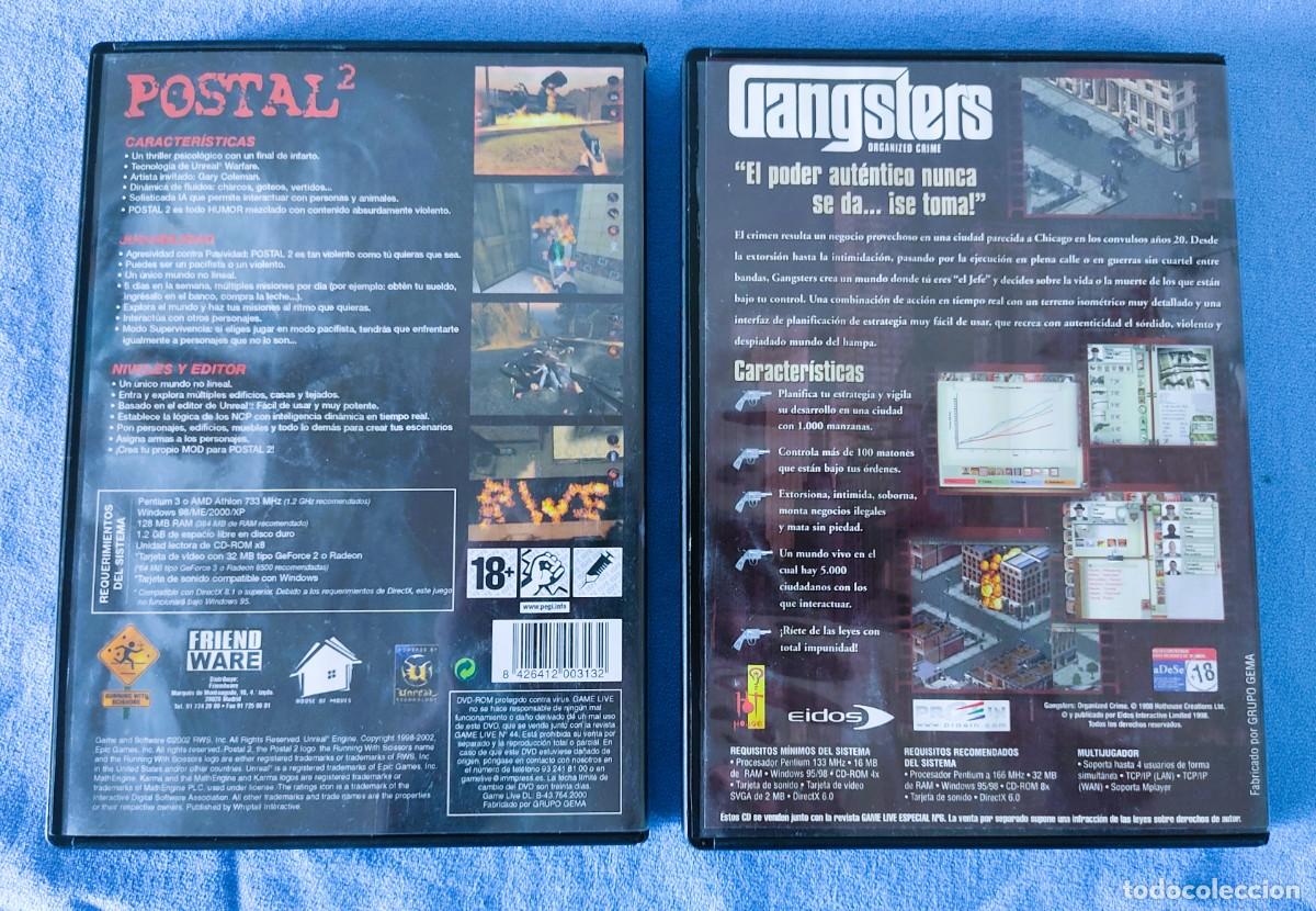 Videojuegos y consolas: POSTAL 2 Y GANGSTERS PARA PC - Foto 2
