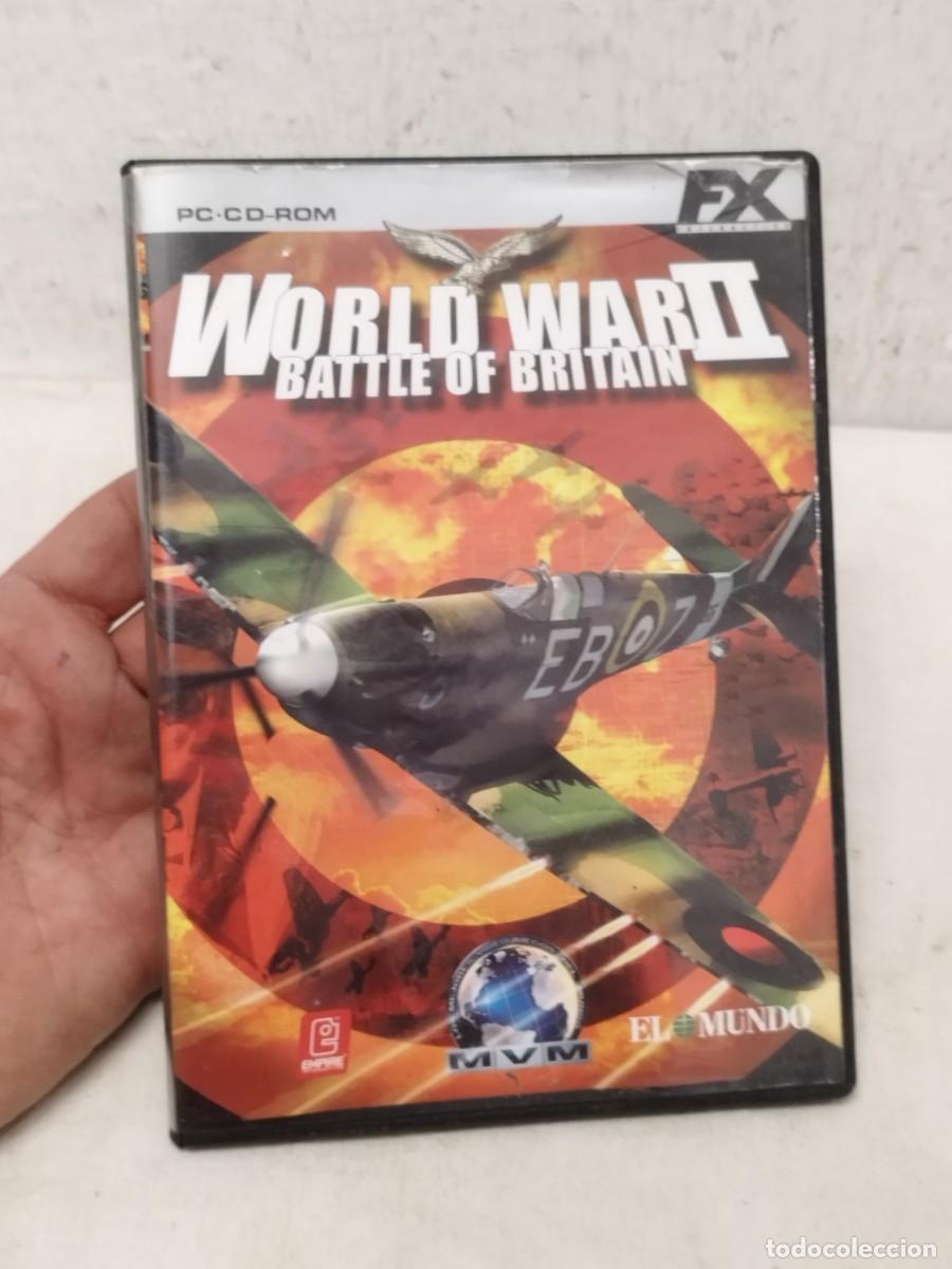 Videojuegos y Consolas: Videojuego World War II: Battle of Britain para PC CD-ROM, publicado por FX Interactive.