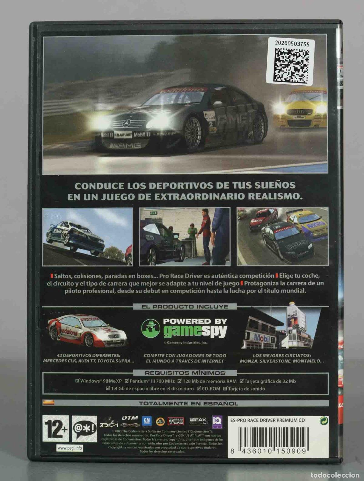 Videojuegos y consolas: PC-CD ROM. Pro Race Driver - Foto 2