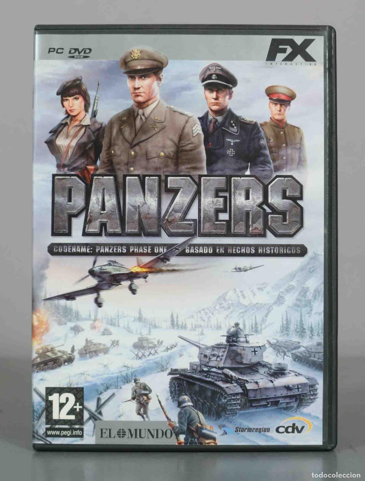 Videojuegos y consolas: PC DVD-ROM. Codename: Panzers - Phase One - Stormregion - FX Interactive - Foto 1