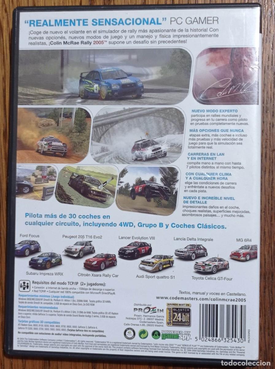 Videojuegos y consolas: Colin McRae Rally 2005 PC DVD - Foto 2