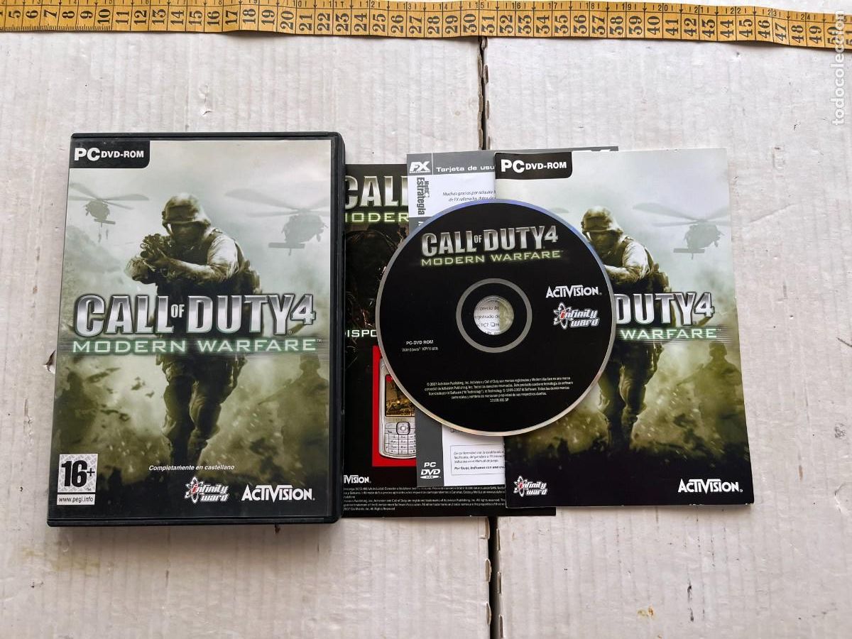 Jeux Vid&eacute;o et Consoles: CALL OF DUTY 4 MODERN WARFARE - PC DVD ROM KREATEN