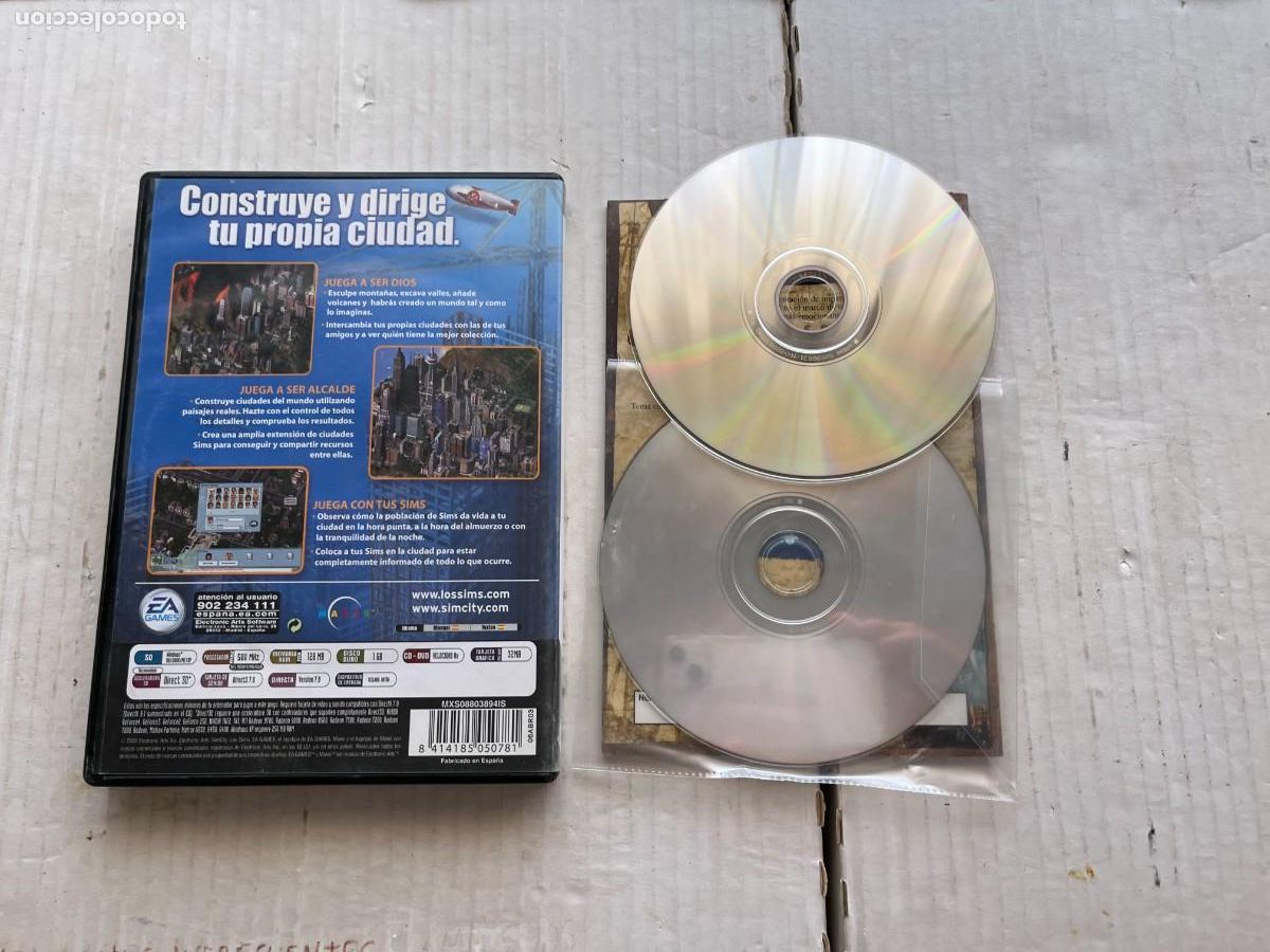 Videojuegos y consolas: SIM CITY 4 - PC DVD ROM KREATEN - Foto 2