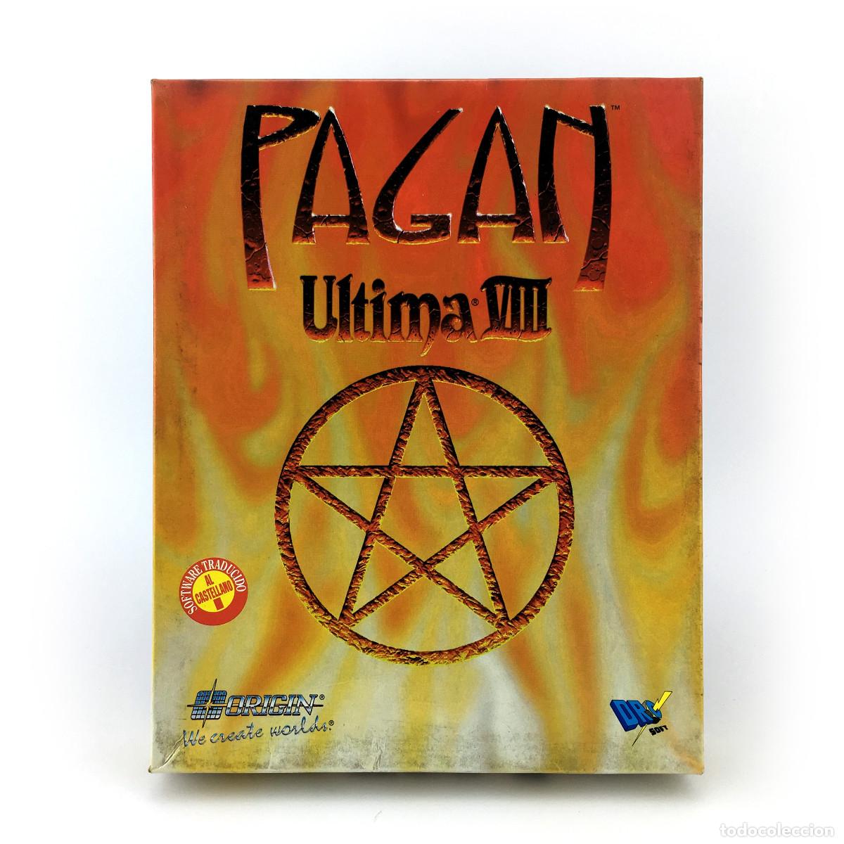 Videojuegos y Consolas: PAGAN ULTIMA VIII DRO SOFT ESPA&Ntilde;A ORIGIN SYSTEMS 94 VIDEOJUEGO ROL DISCO 3,5 DISKETTE 3 &frac12; IBM PC DOS