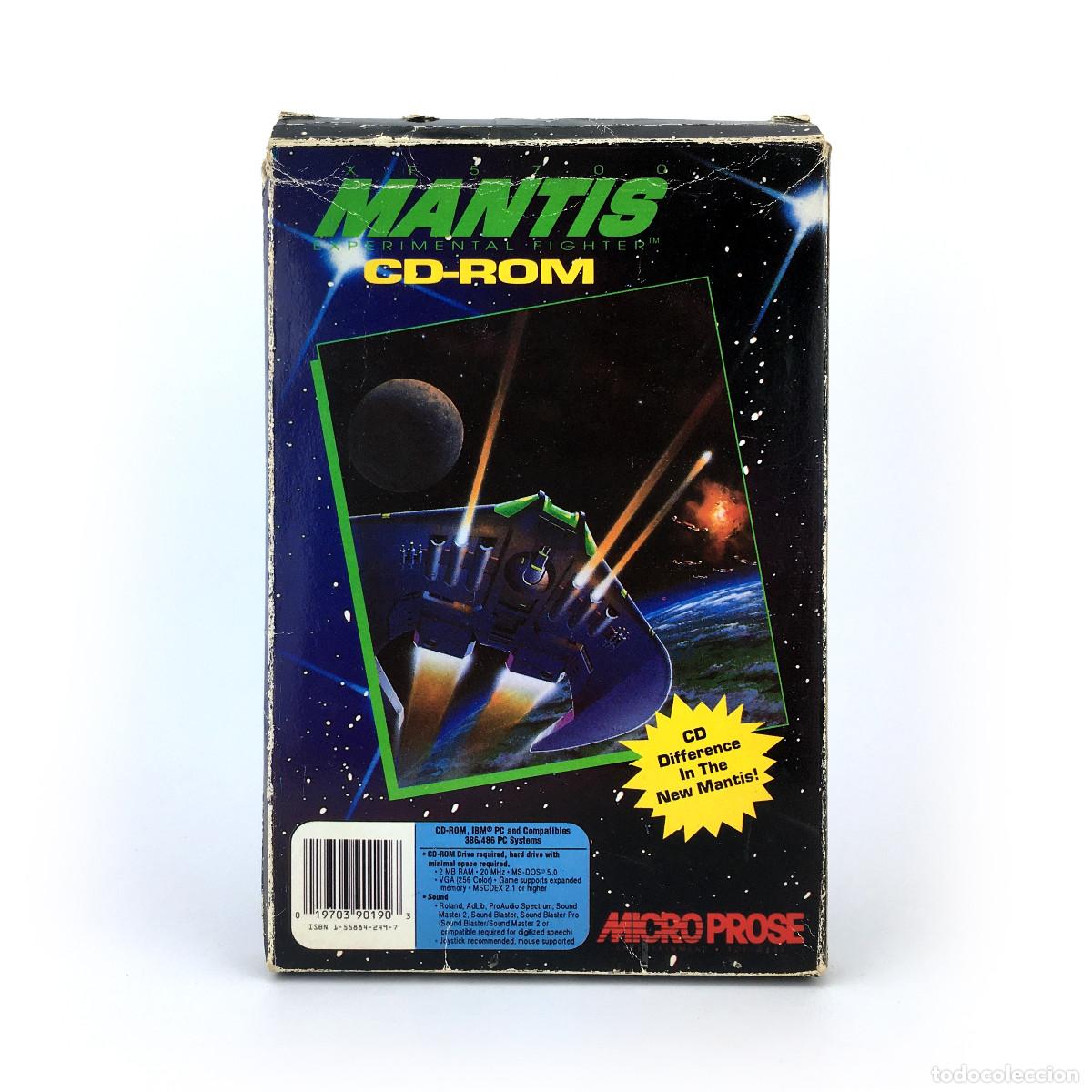 Videojuegos y Consolas: XF570 MANTIS EXPERIMENTAL FIGHTER PARAGON SOFTWARE MICROPROSE VIDEOJUEGO SIMULADOR COMBATE PC CD ROM