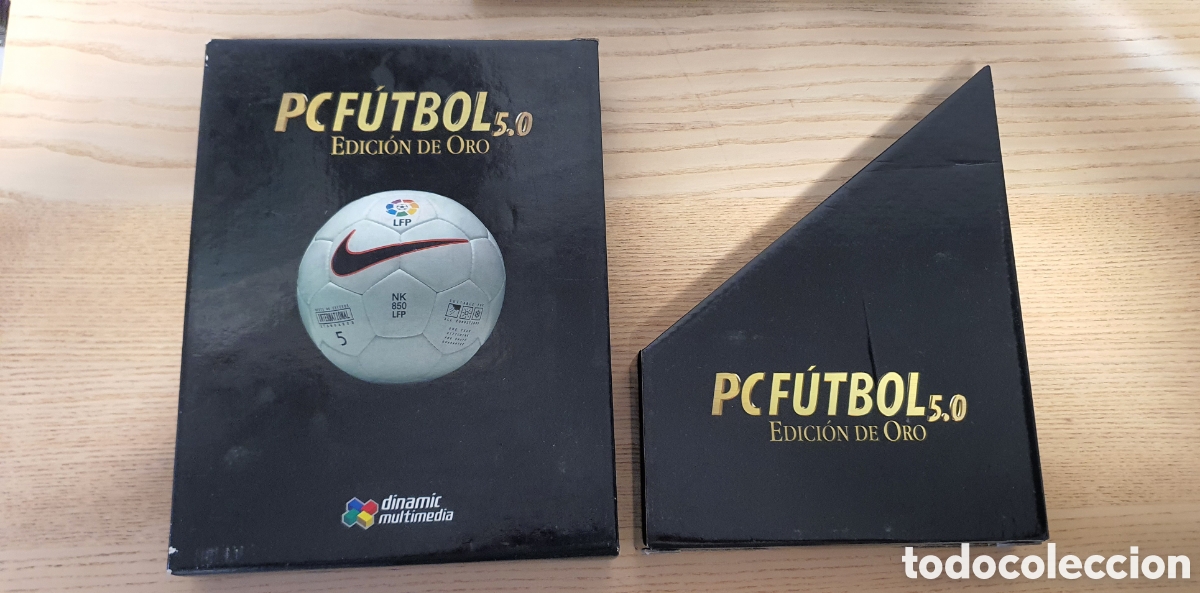 Videojuegos y Consolas: Caja PC F&uacute;tbol 5.0 Edici&oacute;n de Oro