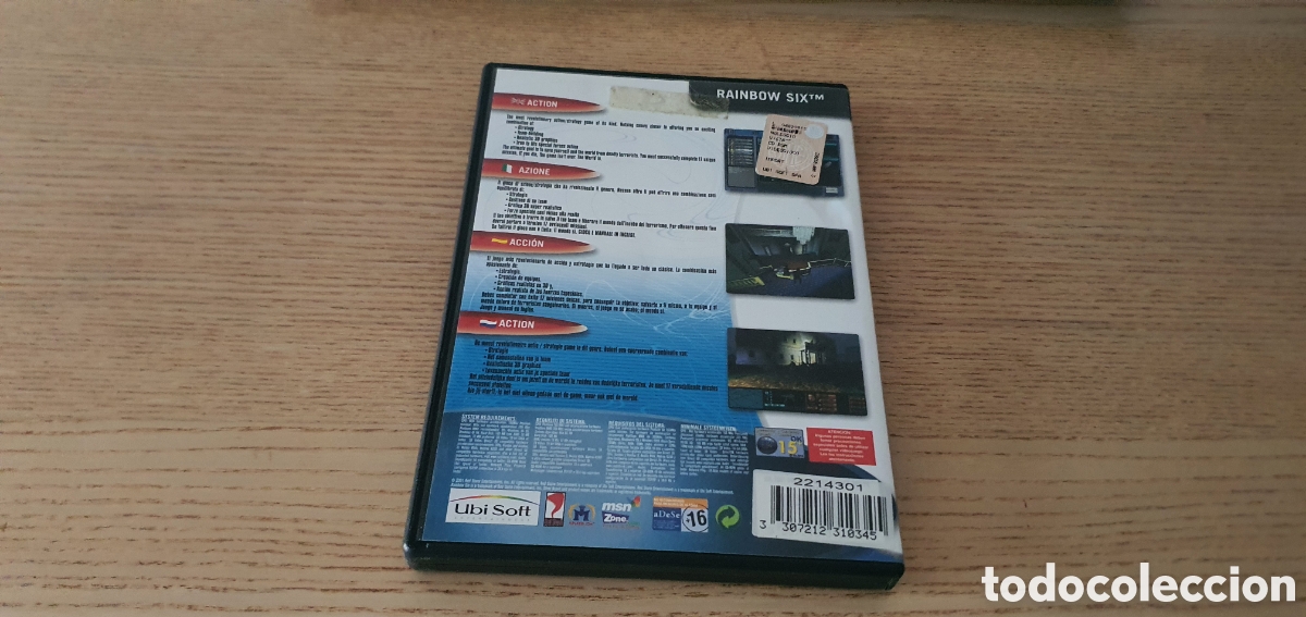 Videojuegos y consolas: Tom Clancys Rainbow Six PC - Foto 2