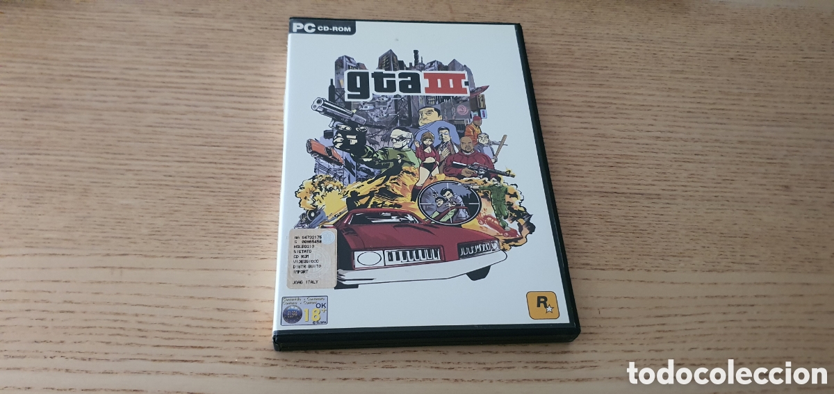 Videojuegos y Consolas: GTA 3 para PC versi&oacute;n italiana