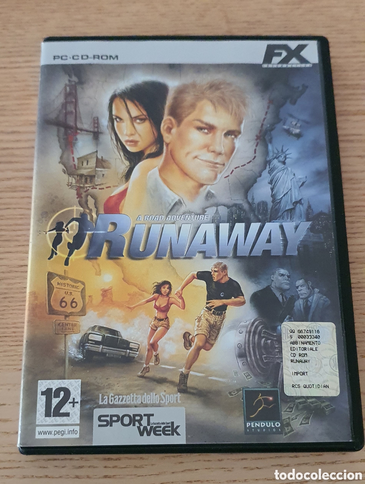 Videojuegos y Consolas: Runaway para PC versi&oacute;n italiana