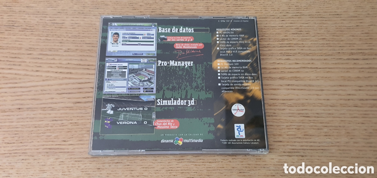 Videojuegos y consolas: PC Calcio 5.0 Dinamic Multimedia - Foto 2