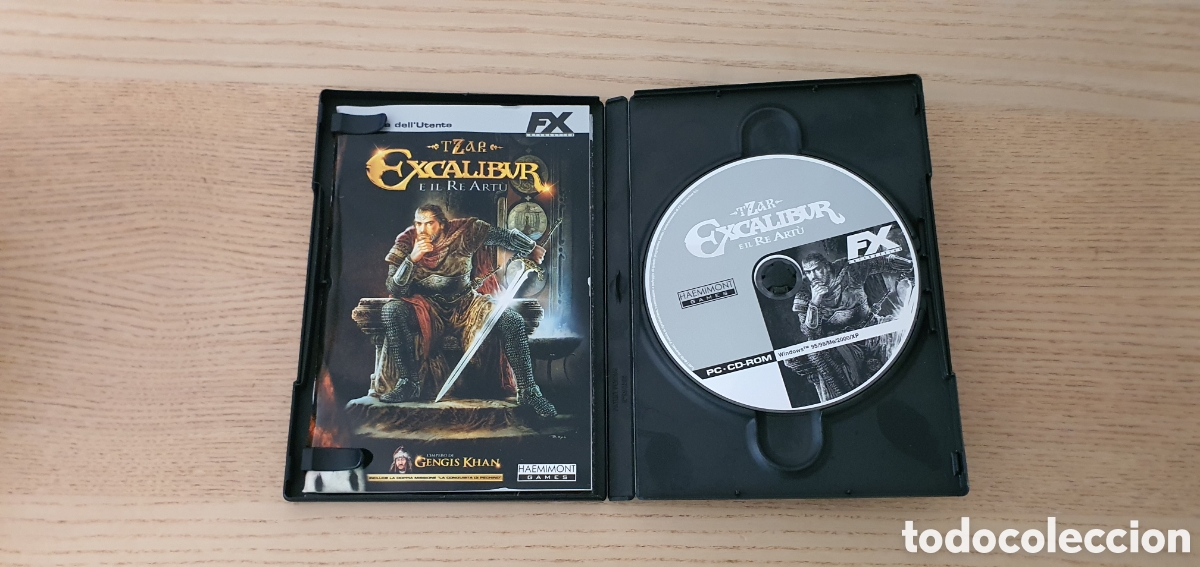 Videojuegos y consolas: Tzar Excalibur e Il re Artur PC - Foto 2