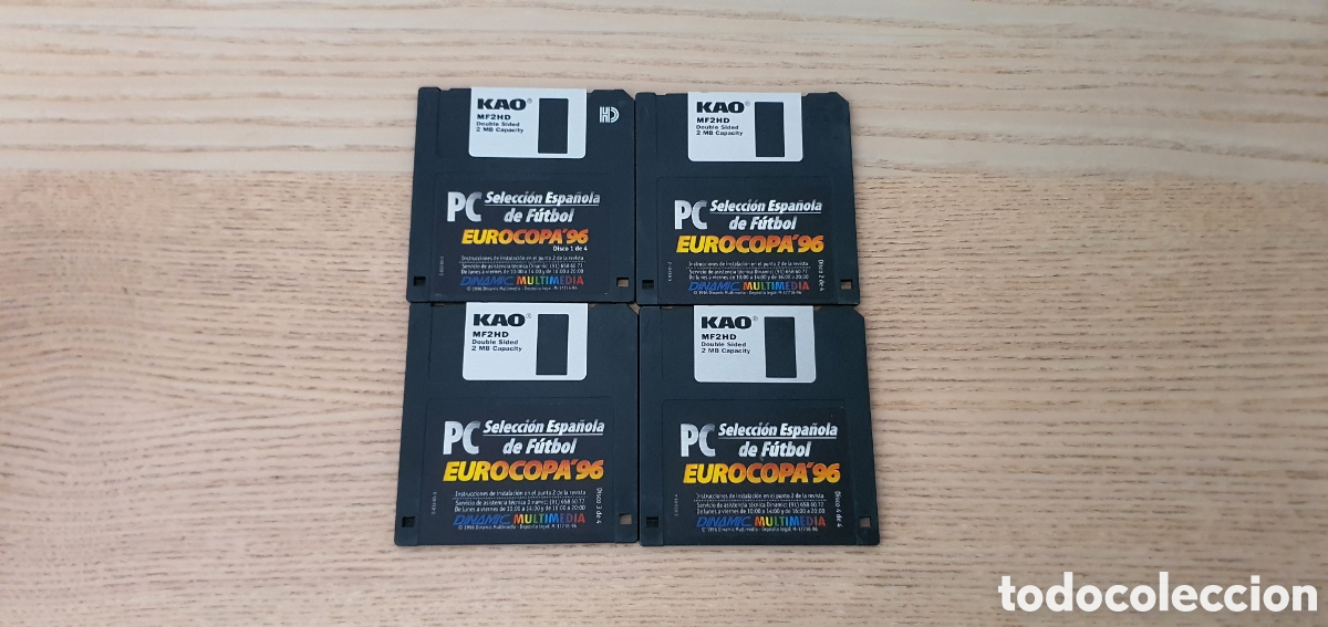 Videojuegos y Consolas: PC Selecci&oacute;n Espa&ntilde;ola Euro 96