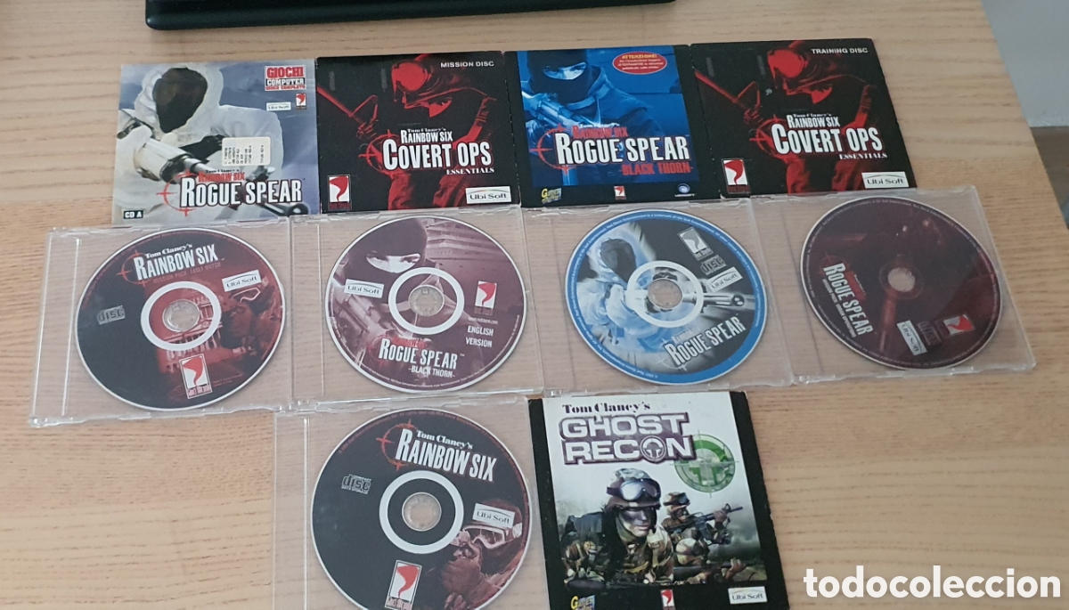 Videojuegos y Consolas: Lote Tom Clancy's PC versi&oacute;n italiana