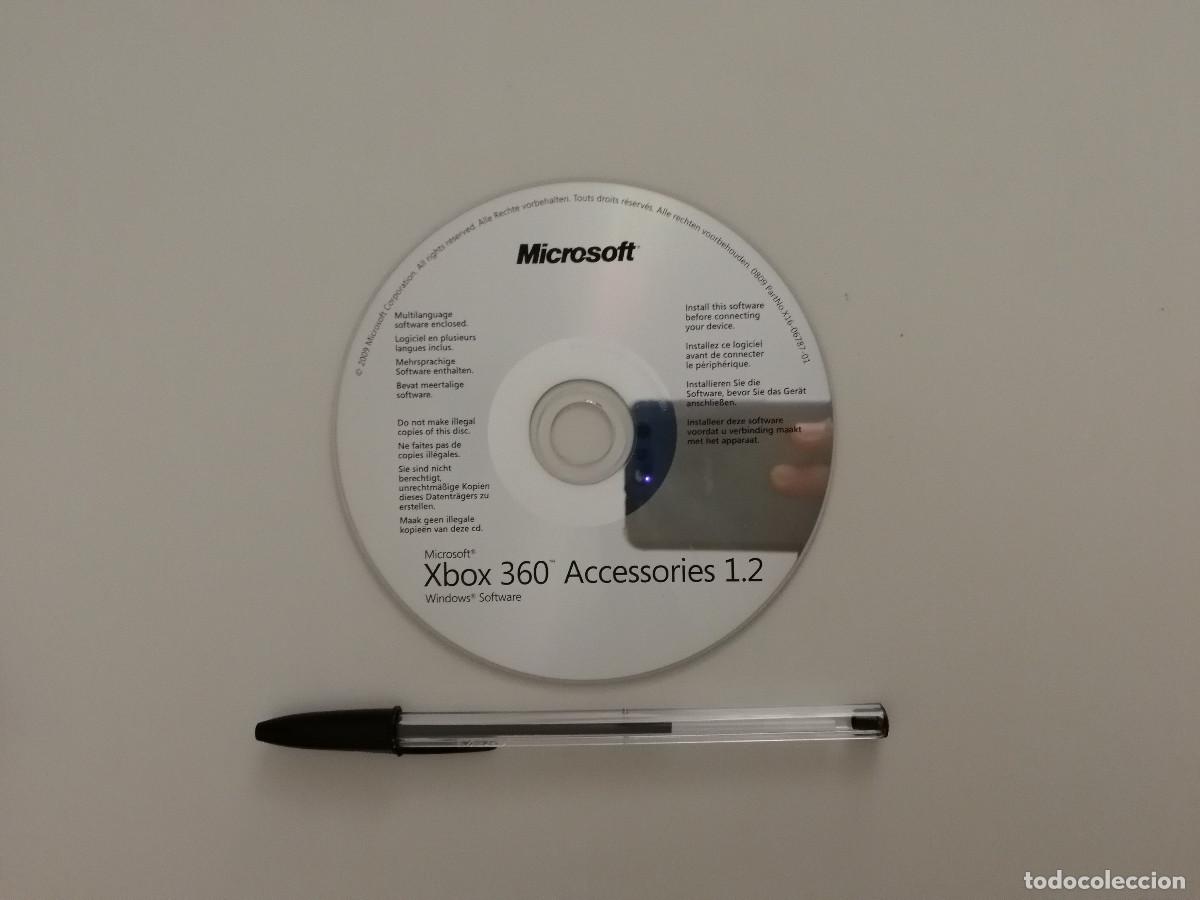 Videojuegos y Consolas: CD ORIGINAL - X-BOX 360 MICROSOFT ACCESSORIES 1.2 SOFTWARE