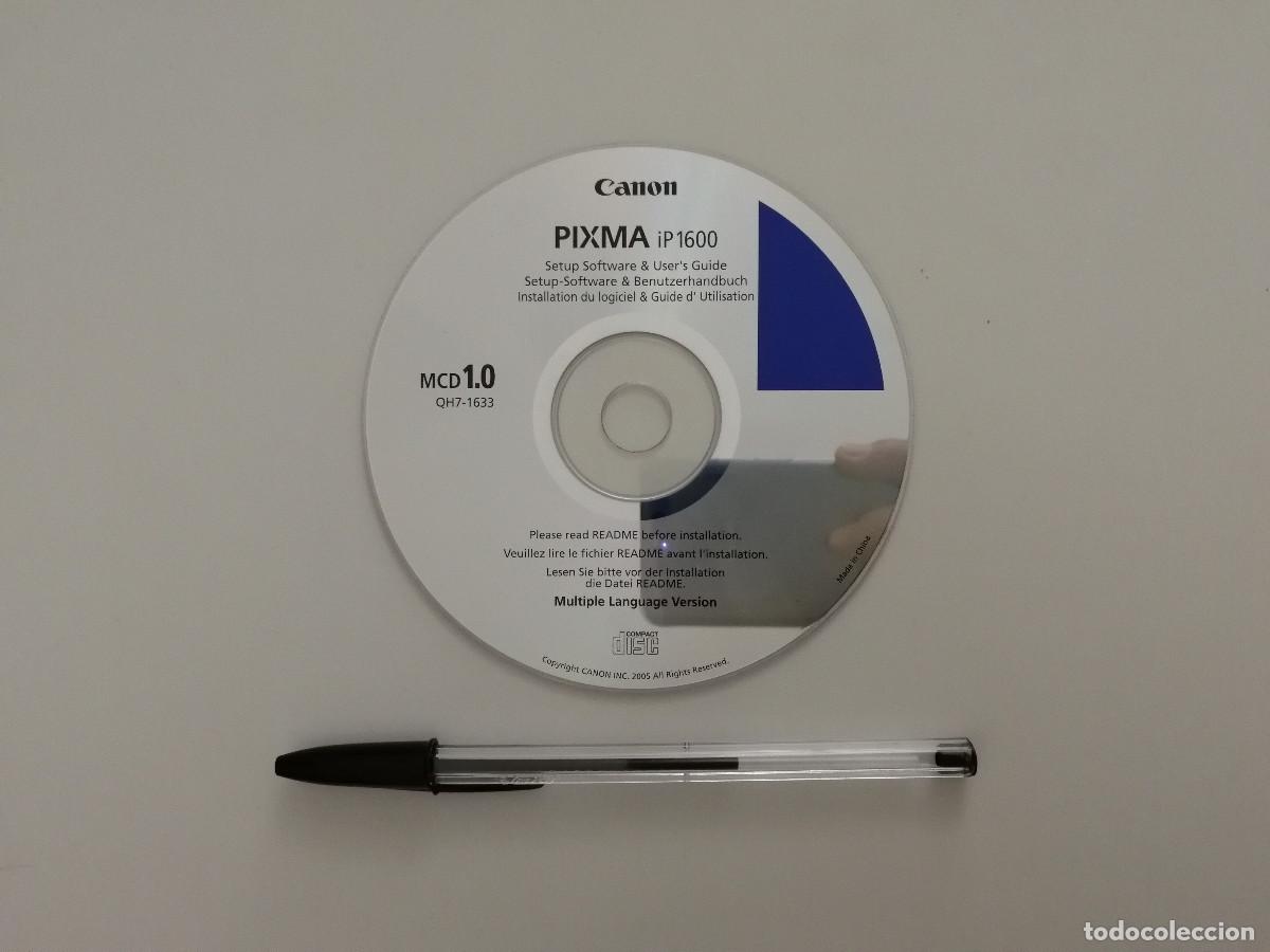Videojuegos y Consolas: CD DRIVER - CANON PIXMA IP1600 SOFTWARE