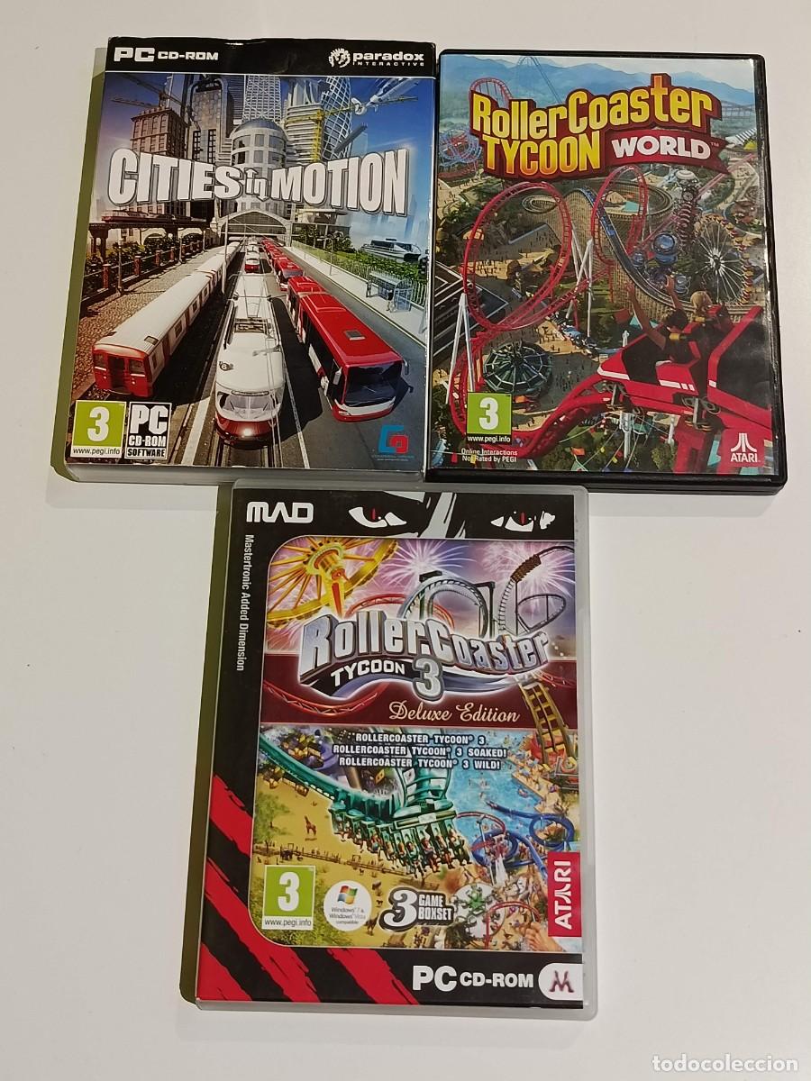 Videojuegos y Consolas: Lote 3 juegos pc de construcci&oacute;n