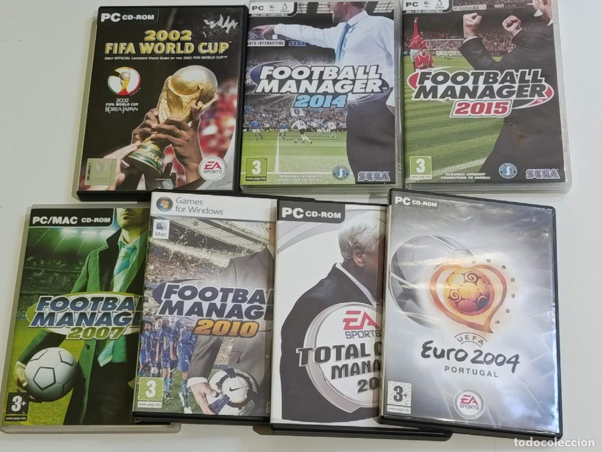 Videojuegos y Consolas: Lote juegos futbol PC