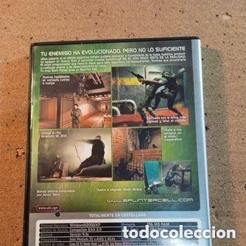 Videojuegos y consolas: JUEGO PC SPLINTER CELL CHAOS THEDRY - Foto 3