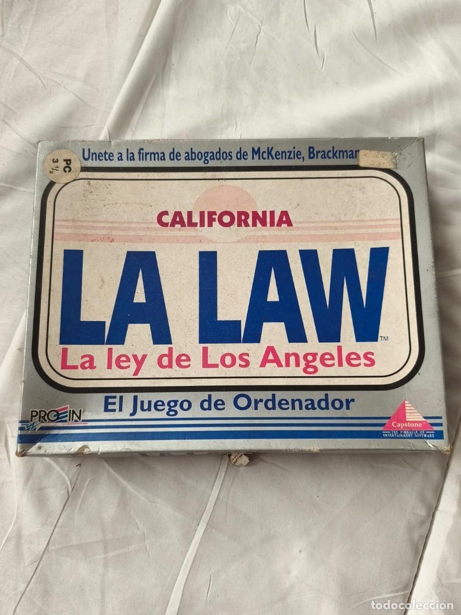 Videojuegos y Consolas: California LA Law . El Juego de Ordenador . IBM pc . 1992 The Computer Game . serie de televisi&oacute;n